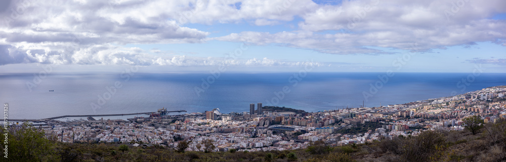 Obraz premium city view from above