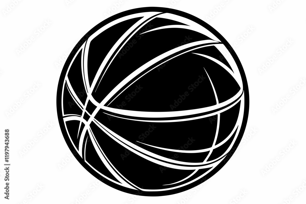 Obraz premium basketball ball vector