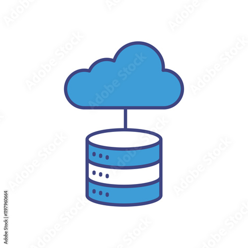 Data Cloud Storage icon