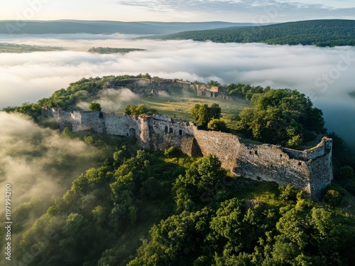 Nestled in the Matra Mountains of Hungary, the Castle of Sirok is an impressive historical fort built in the 12th century. This site played a crucial role in Hungarian history, being passed through photo