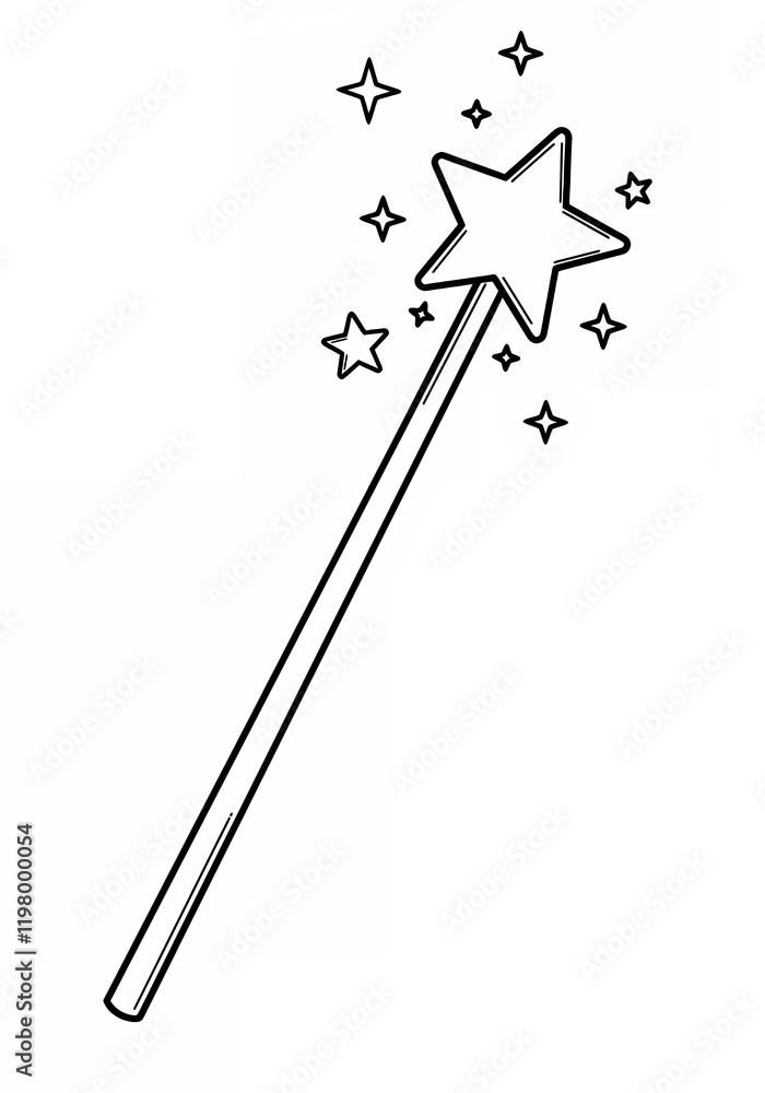 magic wand sketch magic wand sketch
