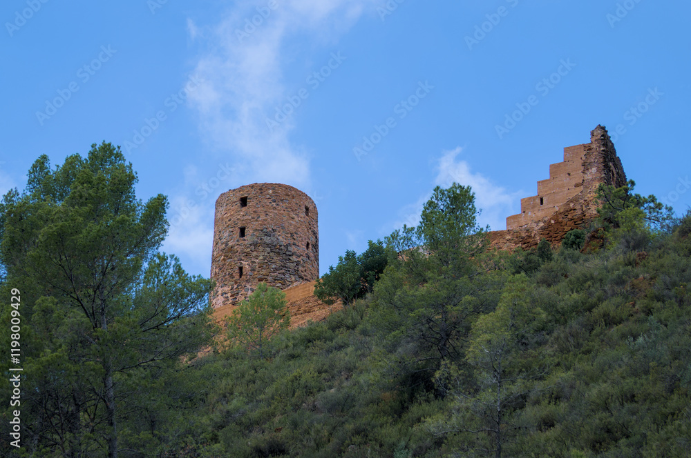 This image features a historic stone tower and adjacent ruins set atop a green. This image features a historic stone tower and adjacent ruins set atop a green.