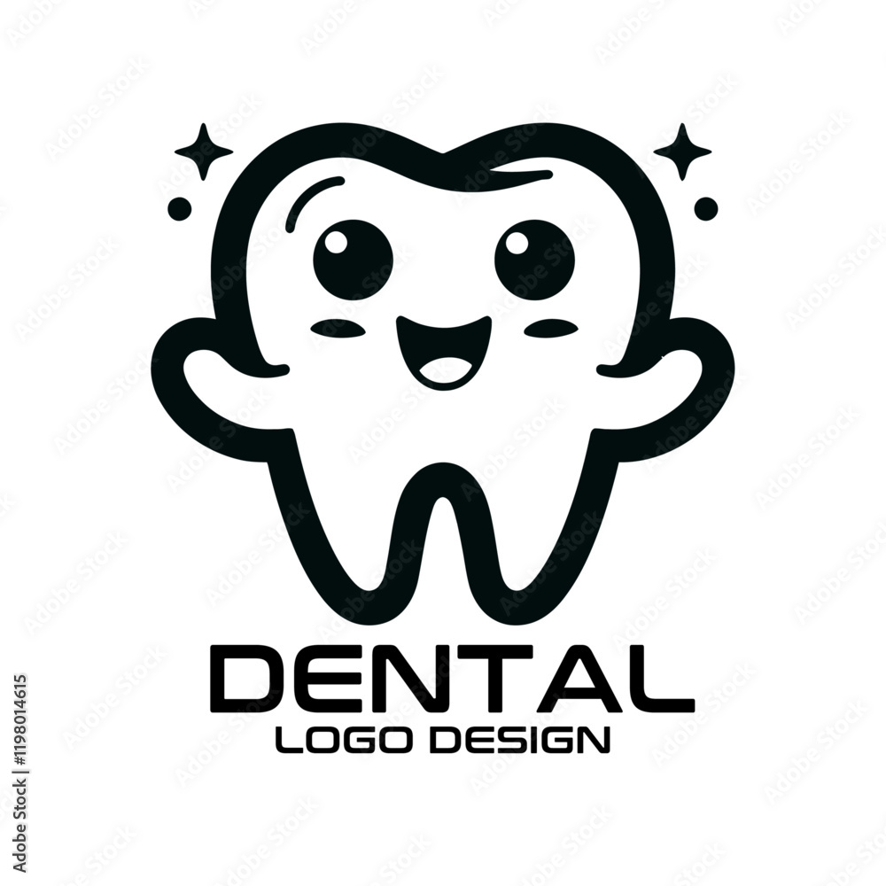 Fototapeta premium Dental Vector Logo Design