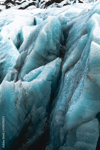 Wallpaper Mural Glacier Iceland special ice winter frozen thick old ice melt global warming Torontodigital.ca