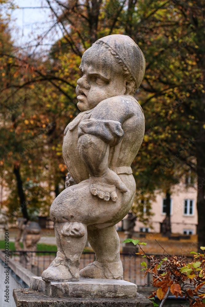 statue in the park statue in the park