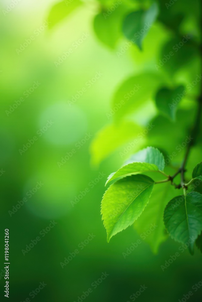 Blurred green leaves, bokeh effect, eco-friendly backdrop, outdoors, light, garden Blurred green leaves, bokeh effect, eco-friendly backdrop, outdoors, light, garden