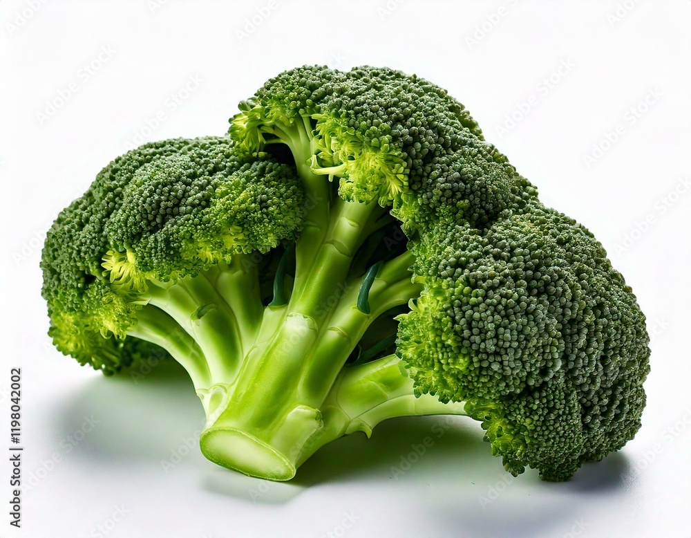 broccoli on a white background 7 broccoli on a white background 7
