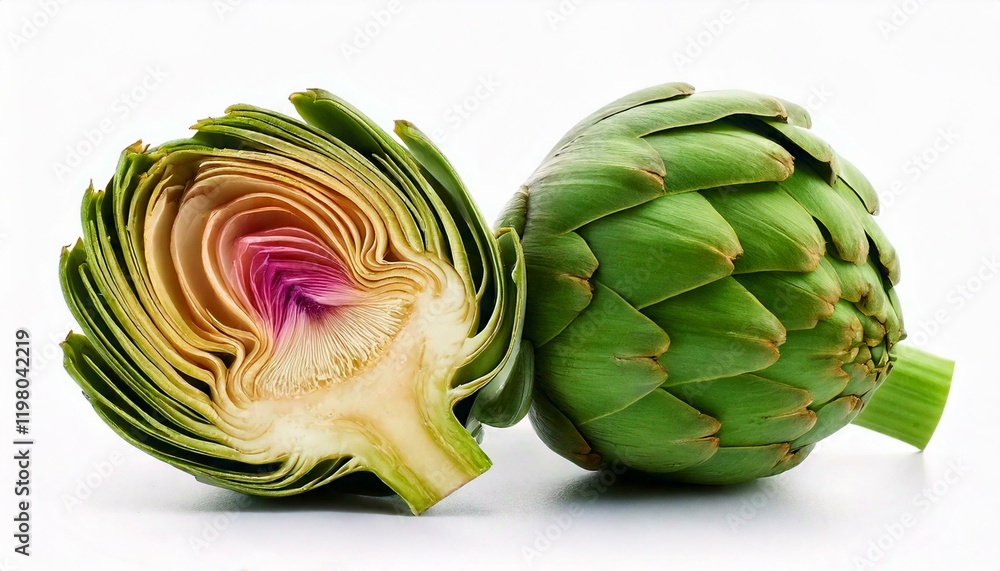 artichoke on a white background 6 artichoke on a white background 6