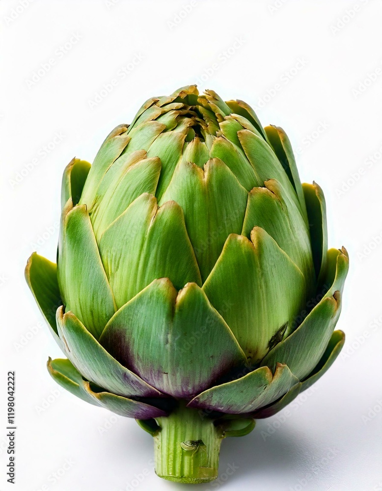 artichoke on a white background 5 artichoke on a white background 5