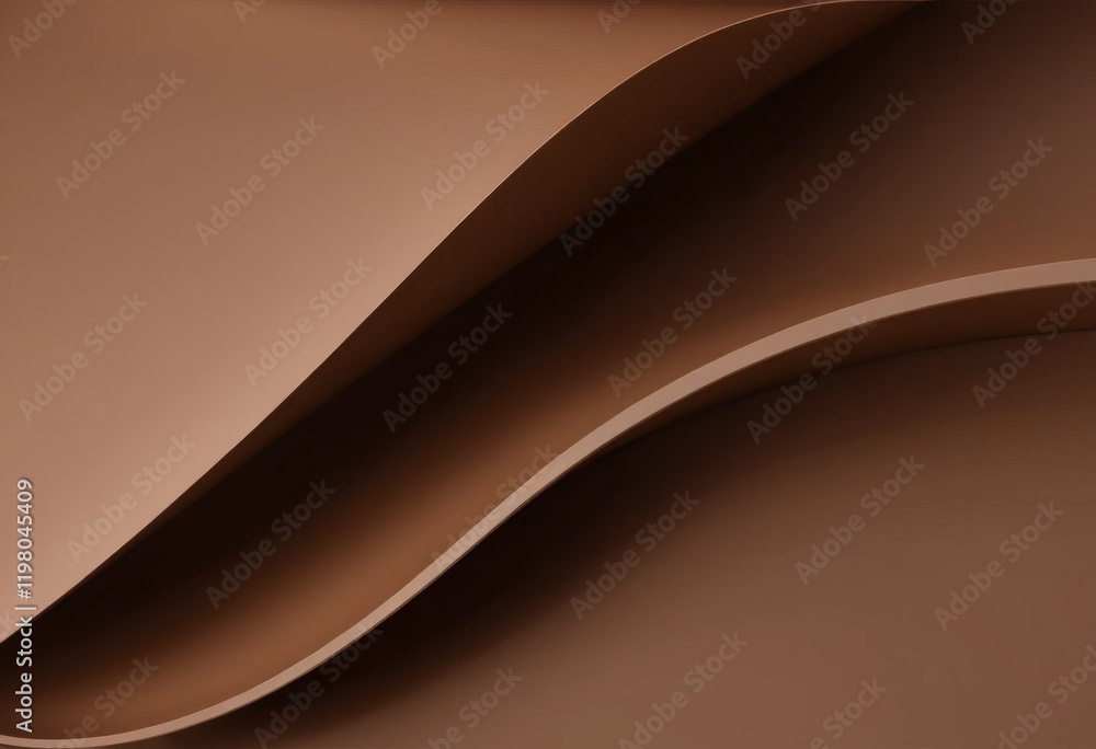 Elegant mocha mousse background featuring smooth, flowing curves and rich, warm tones ideal for design and creative projects in natural light Elegant mocha mousse background featuring smooth, flowing curves and rich, warm tones ideal for design and creative projects in natural light