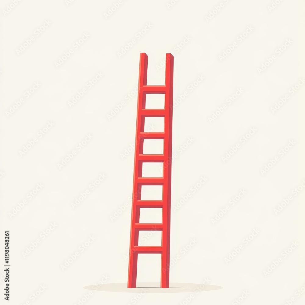 cartoon of success step ladder. stairs and staircase, man reaching high, stairway safety sign. isolated modern illustration cartoon of success step ladder. stairs and staircase, man reaching high, stairway safety sign. isolated modern illustration