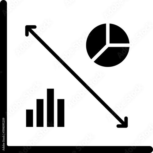 Cluster Analysis icon single vector illustration