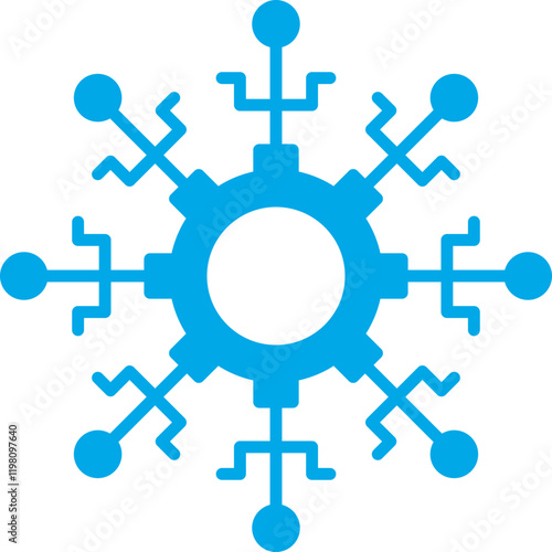 Complexity icon single vector illustration