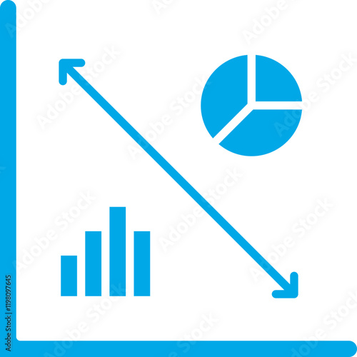 Cluster Analysis icon single vector illustration