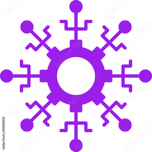 Complexity icon single vector illustration