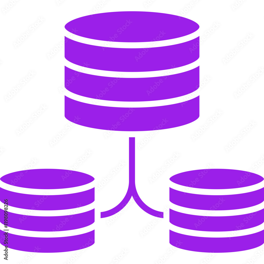 Plurality of Sources icon single vector illustration Plurality of Sources icon single vector illustration