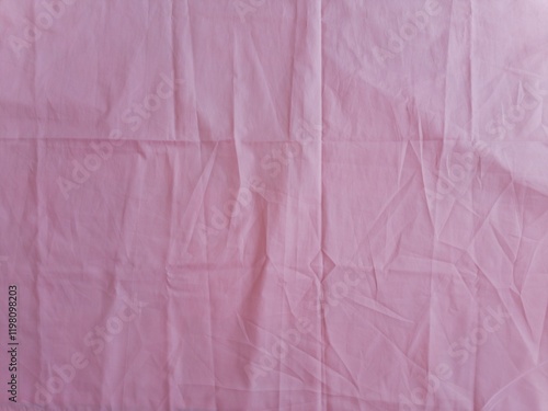 Light Pink Fabric with Gentle Wrinkles