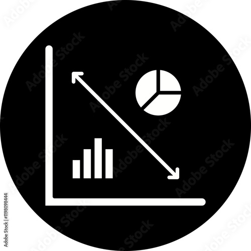 Cluster Analysis icon single vector illustration