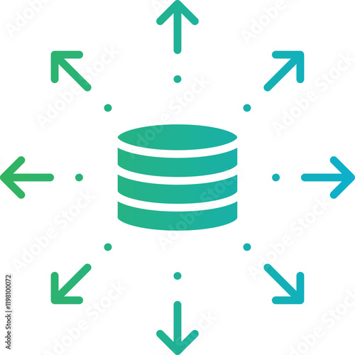 Ambiguity icon single vector illustration