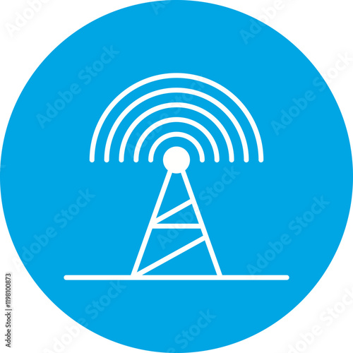 Transmission icon single vector illustration
