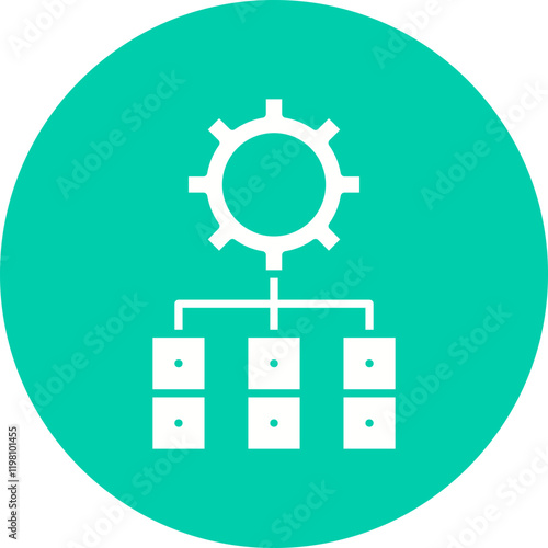 Frame Works icon single vector illustration
