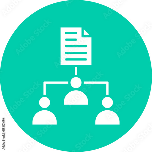 Classification icon single vector illustration