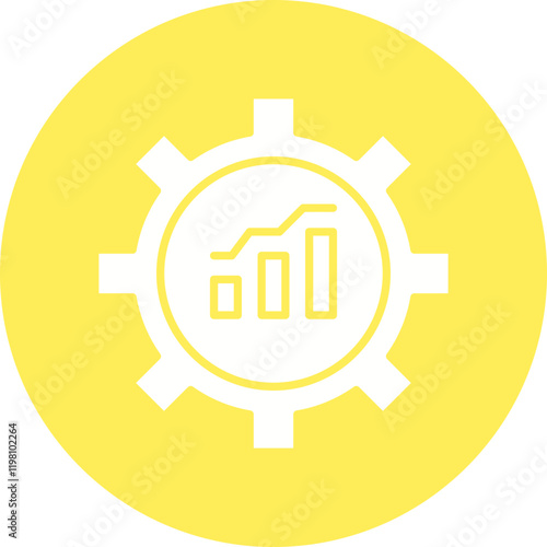 Optimization icon single vector illustration