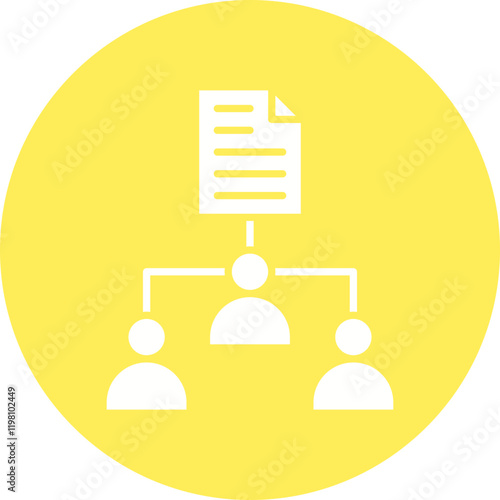 Classification icon single vector illustration