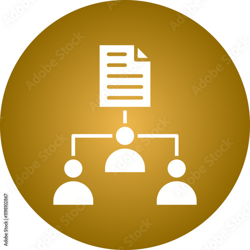 Classification icon single vector illustration