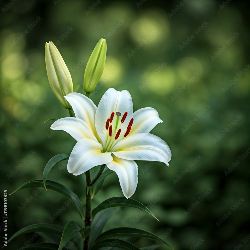 Fototapeta premium white flower