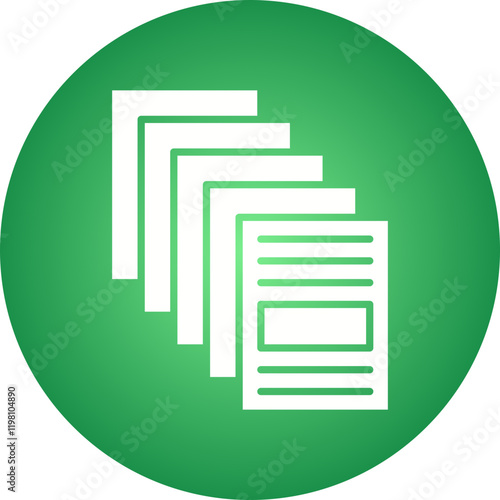 Massive Information icon single vector illustration