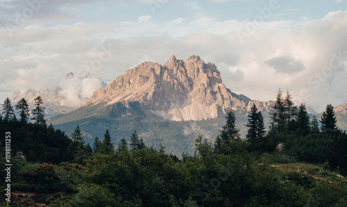 Canvas-taulu Dolomites landscapes