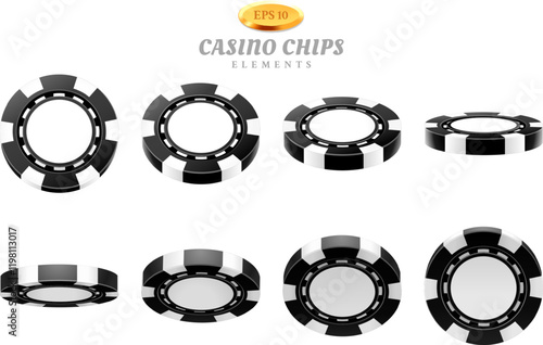 casino chip stacks