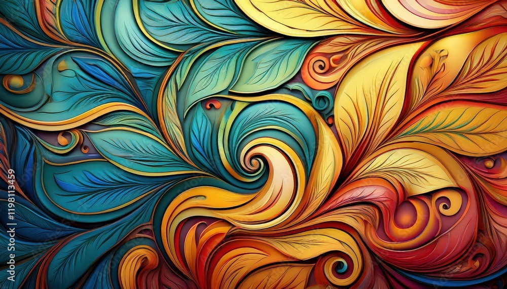 Vibrant Multicolored Abstract Pattern on a Dynamic Backdrop A Symphony of Colors and Textures Vibrant Multicolored Abstract Pattern on a Dynamic Backdrop A Symphony of Colors and Textures
