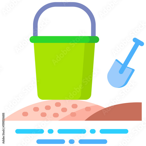 Sand Bucket Icon