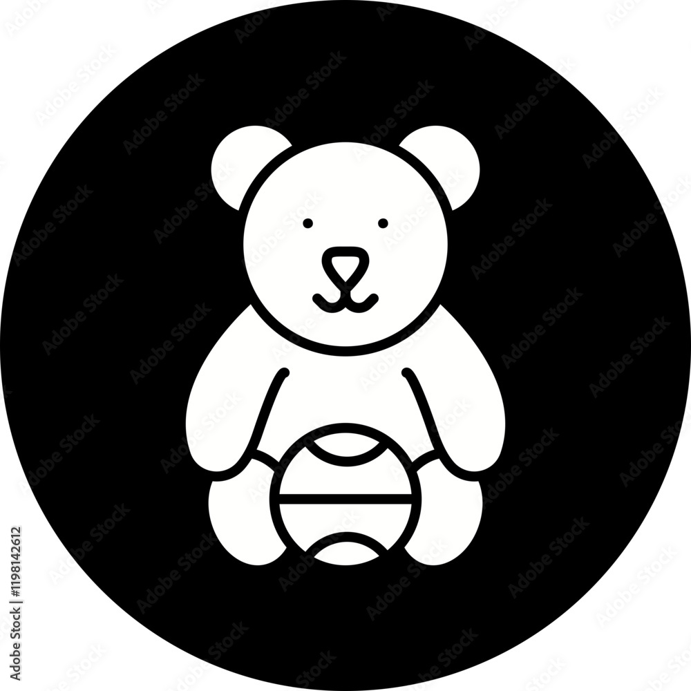 Bear Performing icon single vector illustration Bear Performing icon single vector illustration