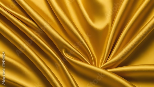 Yellow silk background 