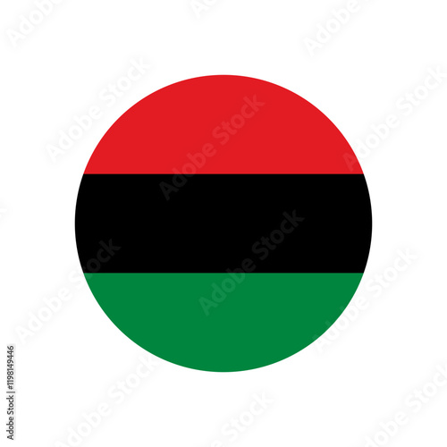 Flag of Pan-African photo