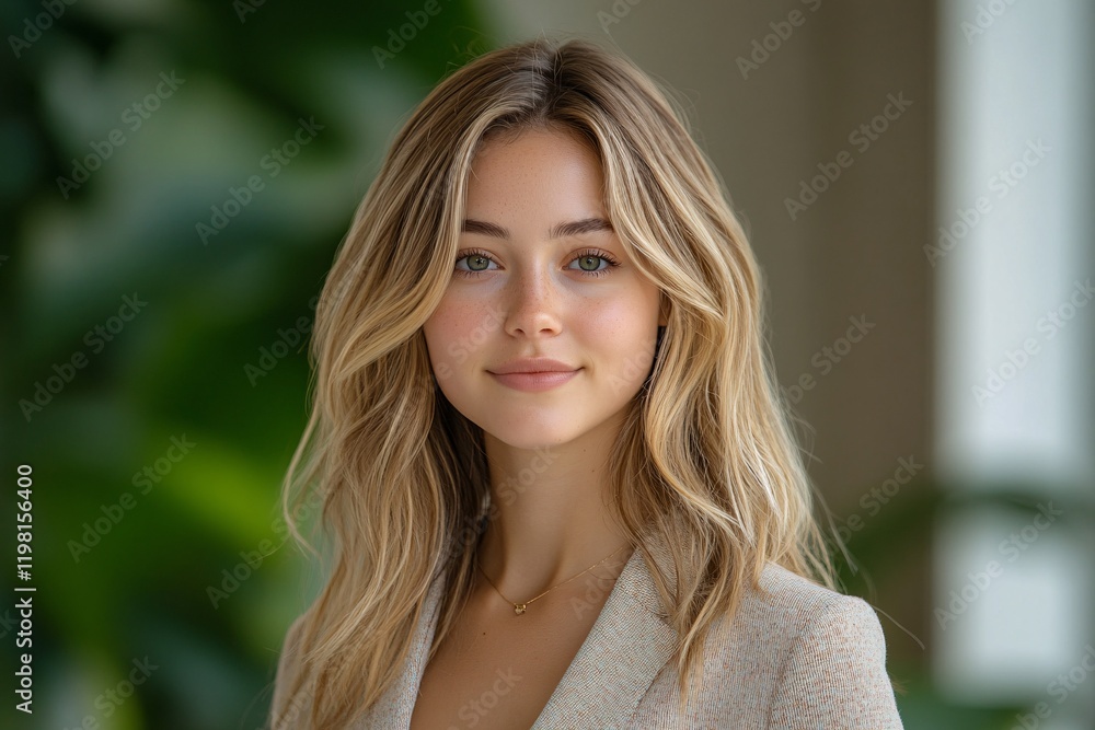 Corporate Confidence: Portrait of a Young Professional Woman Corporate Confidence: Portrait of a Young Professional Woman