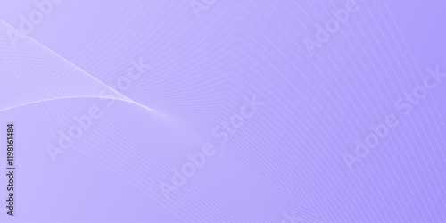 Abstract blue and purple wave design with smooth lines and digital texture. A light purple background with subtle, parallel lines. A thin, curved white line crosses the upper left corner.