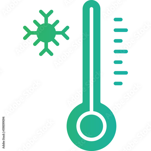 Cold icon single vector illustration