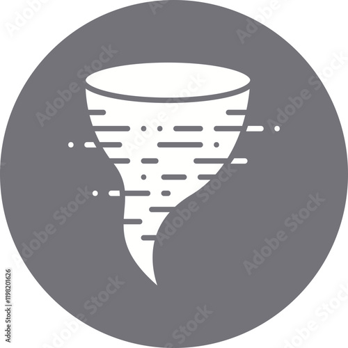 Sandstrom icon single vector illustration photo