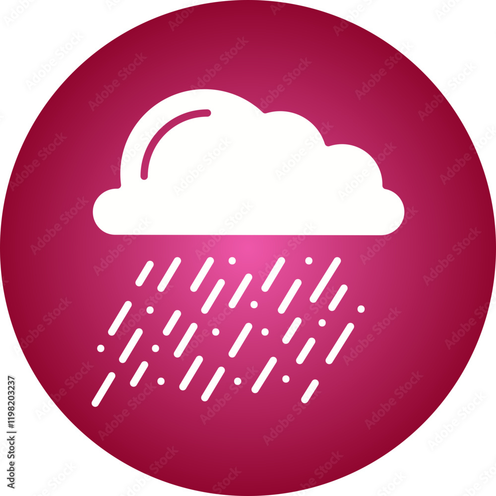 Heavy Rain icon single vector illustration Heavy Rain icon single vector illustration