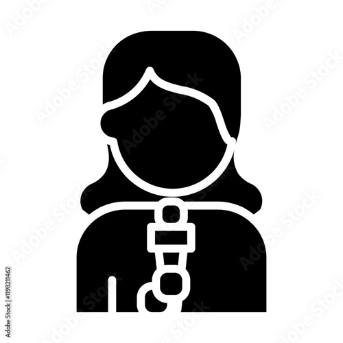 journalist Solid icon