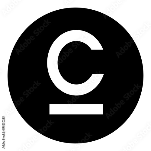 Kyrgyzstani Som Currency Symbol Glyph Icon
