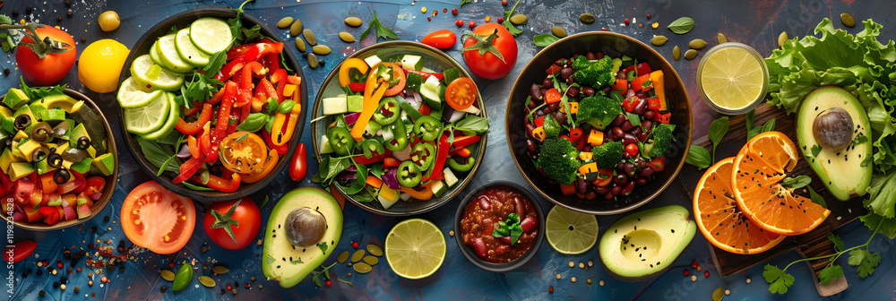 Inspiring Vegan Meal Preparation and Finished Dishes to Encourage Healthy Eating Inspiring Vegan Meal Preparation and Finished Dishes to Encourage Healthy Eating