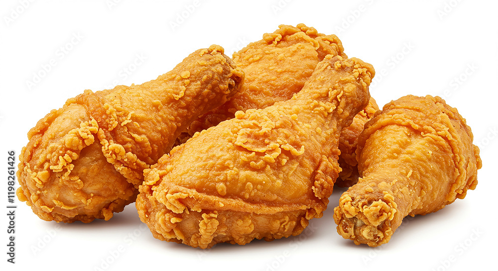 Crispy Fried Chicken Drumsticks Golden Brown Food Photography Crispy Fried Chicken Drumsticks Golden Brown Food Photography