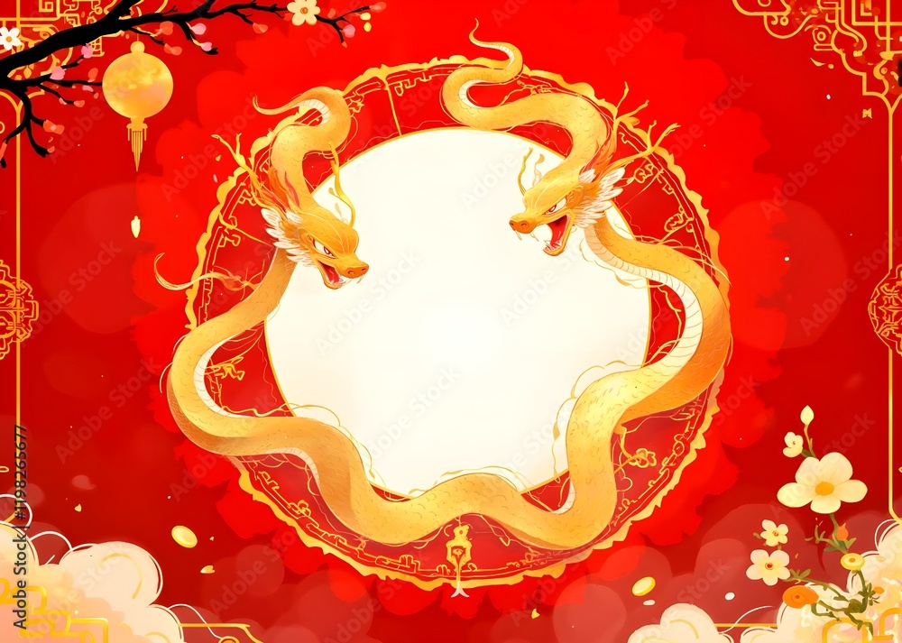 Happy Chinese new year 2025 background vector. Year of the snake design wallpaper with Chinese pattern, gold hanging lantern. Modern luxury oriental illustration for cover, banner, website, envelope. Happy Chinese new year 2025 background vector. Year of the snake design wallpaper with Chinese pattern, gold hanging lantern. Modern luxury oriental illustration for cover, banner, website, envelope.