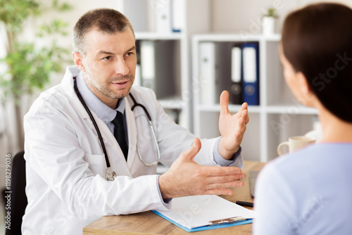 Canvas Print General Practitioner Appointment