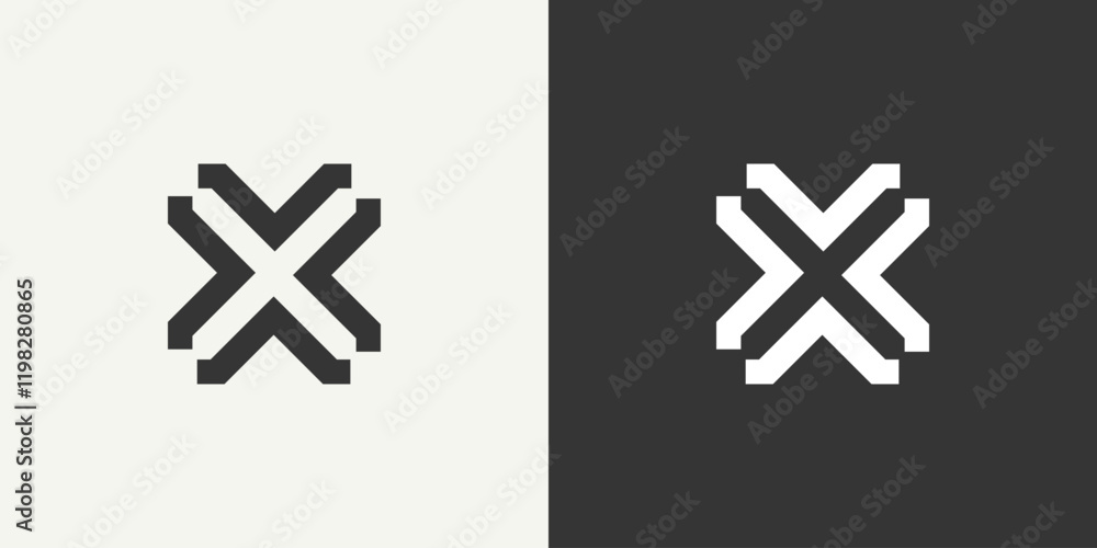 Creative letter x logo design vektor
Creative letter x logo design vektor